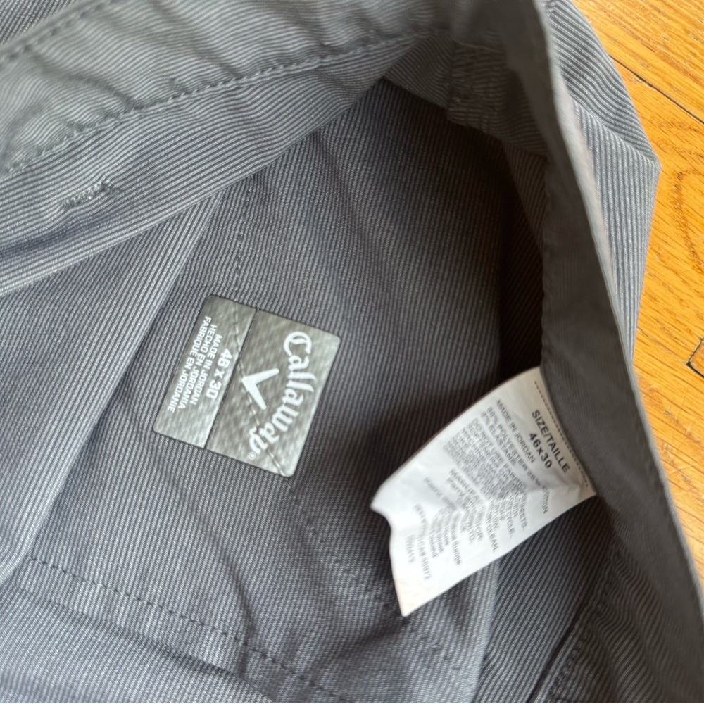 Callaway Gray Performance Chinos Lightweight Stra… - image 6
